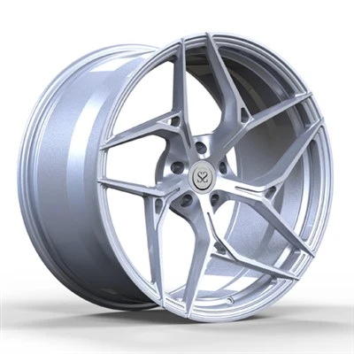 Daqs 20inch 20X11 Monoblock Rimmijiet Brushed Silver Disinn tad-dwana Falsifikati 1 Biċċa Roti